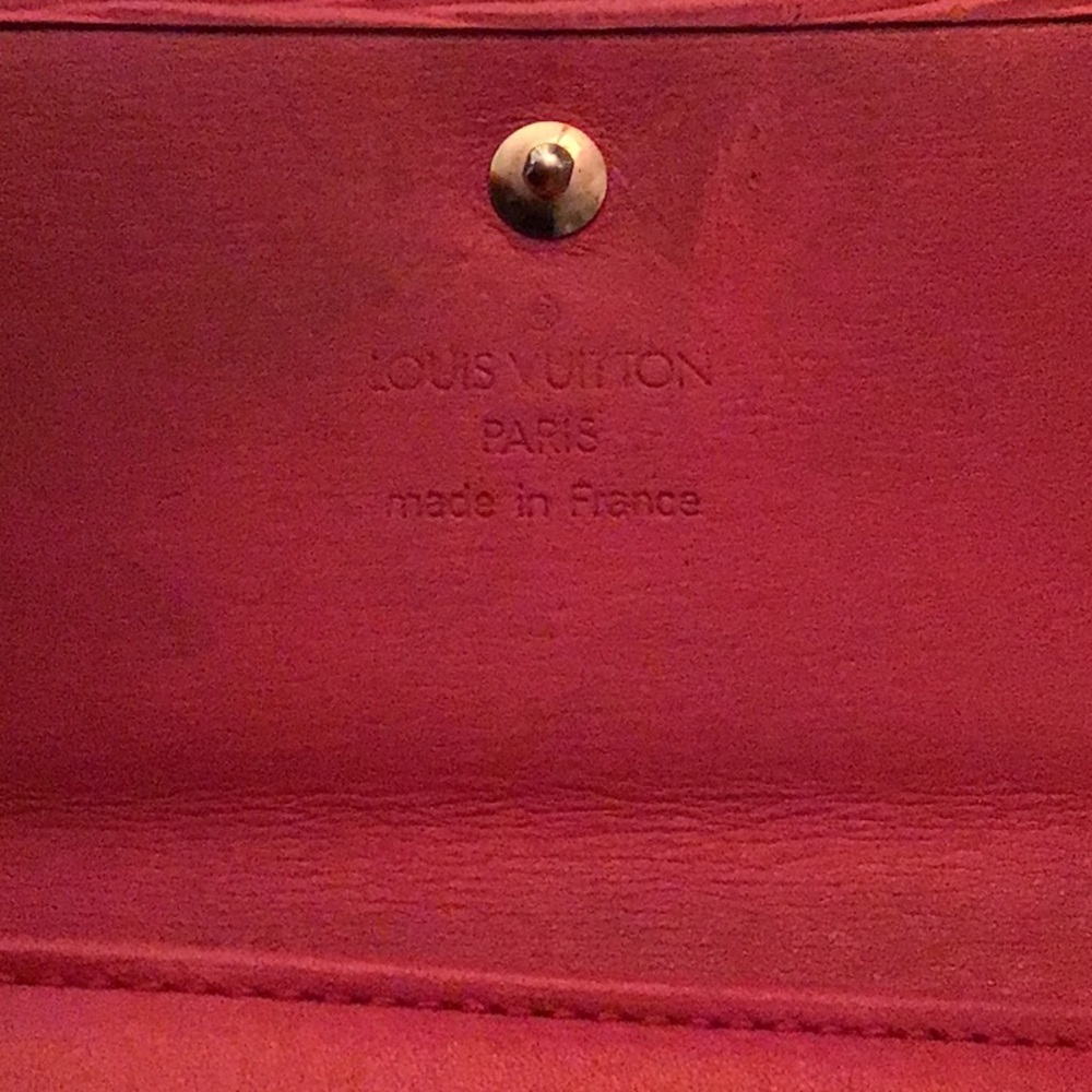 Louis Vuitton Wallet Trifold Epi Leather Red - Picture 5 of 7